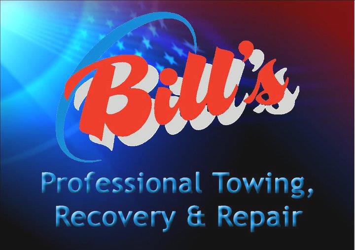 Bill's Professional Towing Recovery & Repair Logo